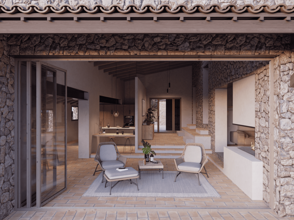 Reforma de casa de poble a l’Empordanet